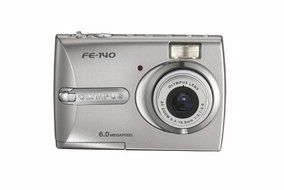 Olympus FE-140 6MP Digital Camera with 3x Optical Zoom N3