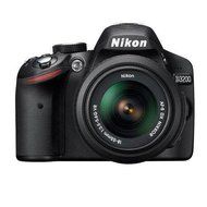 Nikon D3200 Digital SLR Camera with 18-55mm NIKKOR VR Lens - Black - Refurbished by NIKON USA N3