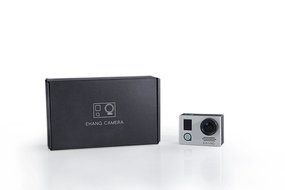 EHANG 4K Sports Camera, Compact 4K/HD Recording, Silver/Black N4