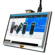 SainSmart 5 inch LCD for Raspberry Pi 3 2 1 Model B+ A+ B 800x480 Touch LCD Screen HDMI Display... N8