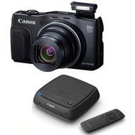 Canon PowerShot SX710 HS Digital Camera, 20.3MP, 30x Optical Zoom, Black - Bundle with Canon Connect Station CS100 N5