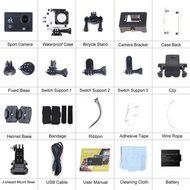Brotherhood Ultra HD 4k Wifi Helmet Waterproof Sport Action Camera As Go Professional Underwater Camcorder + HDMI... N6