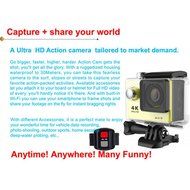 Original H9R remote Action camera Ultra HD 4K WiFi 1080P Sport DV 2.0 LCD 170D lens Helmet Cam go waterproof pro... N5