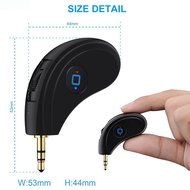 YAMAY&reg; Wireless Bluetooth Adapter Receiver 2 in 1 for Car Radio TV Home Stereo PC Headphones Speakers APTX with... N14