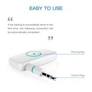 Doosl&reg; Bluetooth Receiver, 2nd Gen Portable Wireless Music Receiver Adapter for Audio Stereo Speaker &amp; Car Kits... N5