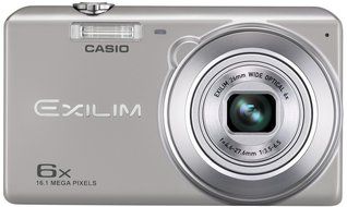 Casio Exilim EX-ZS20 Digital Camera Silver EX-ZS20SR N3