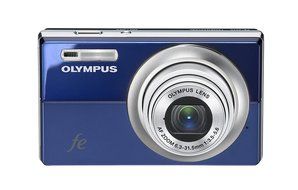 Olympus FE-5010 12MP Digital Camera with 5x Optical Dual Image Stabilized Zoom and 2.7 inch LCD (Blue) N2