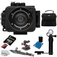Intova Edge X Waterproof Sports HD Wi-Fi Video Action Camera Camcorder + 32GB MicroSDHC Class10 UHS-1 Memory Card...