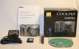 Nikon Coolpix S9050 Digital Camera (Silver) N3