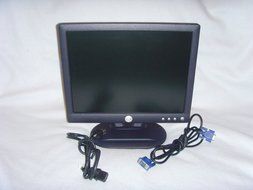 15&quot; Dell E153FPf LCD Monitor (Charcoal Gray) N3