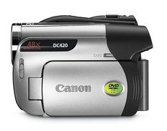 Canon DC420 DVD Camcorder w/48x Advanced Zoom - 2009 MODEL (Discontinued by Manufacturer) N4