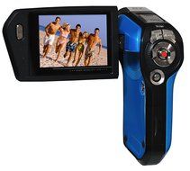 DXG USA DXG-5B6VB HD DXG QuickShots 720p HD Mini Camcorder, Ocean Blue N3