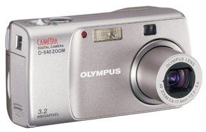 Olympus D540 3.2 MP Digital Camera with 3x Optical Zoom N5