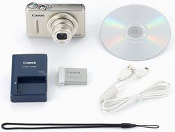 Canon digital camera PowerShot S100 Silver PSS100 (SL) 1210 million pixels wide-angle 24mm 5x optical zoom 3.0... N10