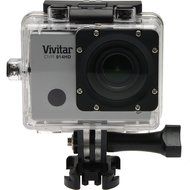 Vivitar DVR914HD 1440p HD Wi-Fi Waterproof Action Video Camera Camcorder (Silver) with Remote N2