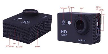 SJ4000 WiFi 2.0-inch Sport Action Camera 1080P HD 170&deg; Wide Angle 12MP Waterproof Sport Video DV Car DVR Wireless... N2