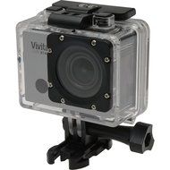 Vivitar DVR914HD 1440p HD Wi-Fi Waterproof Action Video Camera Camcorder (Silver) with Remote N3