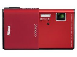 Nikon Digital Camera COOLPIX S80 (Red) S80RD 14.1MP 5x Optical Zoom 3.5-inch Display 16.5mm (Japan Imported) (... N3