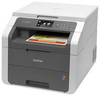 Brother - HL-3180CDW Wireless Color All-In-One Laser Printer - White/Gray