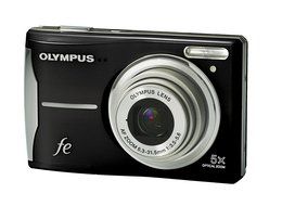 Olympus FE-46 12MP Digital Camera with 5x Optical Zoom and 2.7 inch LCD (Pearl Black) N5