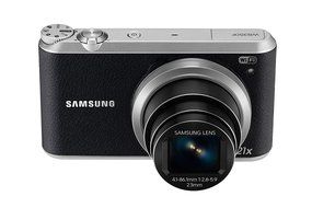 Samsung WB350F 16.2MP CMOS Smart WiFi &amp; NFC Digital Camera with 21x Optical Zoom and 3.0" Touch Screen LCD and... N9
