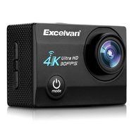 Excelvan Q8 Full HD 4K 1080P Waterproof Sports Action Camera kits with 2.0 Inch WIFI 16MP Accessories (Blue) N15