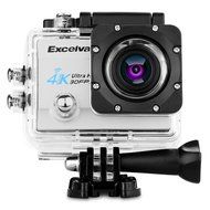 Excelvan Q8 Full HD 4K 1080P Waterproof Sports Action Camera kits with 2.0 Inch WIFI 16MP Accessories (Blue) N17