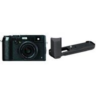 Fujifilm X100T Black with X100 Metal Hand Grip