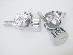 Street Billet - Set of 4 Suzuki 1300 Hayabusa Chrome seat &amp; cargo bolts