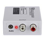 DAC Digital to Analog Converter, Proster Digital to Analogue Stereo Audio Converter with RCA L/R + 3.5mm Headphone... N7