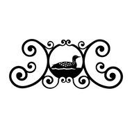 HP-OD-116 Loon Over Door Plaque