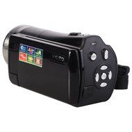 2.7" TFT LCD 720P HD COMS Sensor 16x Digital Zoom DIS Anti-shake Digital Video Camera - Black N2