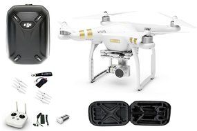 DJI Phantom 3 4K Bundle 3 Includes: DJI Backpack #52, Camrise Lanyard &amp; Camrise USB Reader