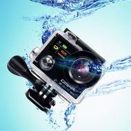 Campark Sports Action Camera-dual Screen, 4k 25fps, 1080p 60fps,wifi,waterproof RF Remote Control,Color Pacakage... N10
