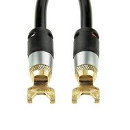 Mediabridge 16AWG ULTRA Series Speaker Cable w/ Dual Gold Plated Spade Tips (25 Feet) - CL2 Rated - High Strand... N2