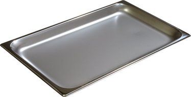 Carlisle 607001 Stainless Steel 18-8 DuraPan Light Gauge Full Size Anti-Jam Food Pan, 4.2 quart Capacity, 1" x...