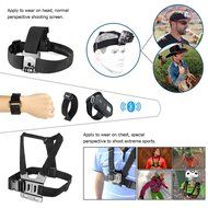 UniHobby 52-In-1 Outdoor Sports Action Camera Accessories Kit for GoPro Hero4/3/2/1 SJCAM SJ4000 5000 6000 7000... N6