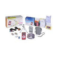 DXG USA DXG-V567VR HD 720p High-Definition Mini Camcorder Value Pack (Red) (Discontinued by Manufacturer) N6