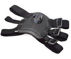 ProGear Dual Chest And Back Mount Dog Or Pet Harness With Free J-Hook And Buckle Mount For GoPro Hero 4/3+/3/2/1 N2