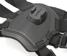 ProGear Dual Chest And Back Mount Dog Or Pet Harness With Free J-Hook And Buckle Mount For GoPro Hero 4/3+/3/2/1 N3