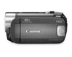 Canon FS22 Dual Flash Memory Camcorder w/32GB Internal Memory &amp; 48x Advanced Zoom - 2009 MODEL (Discontinued by... N6