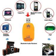 JKY HiFi USB Bluetooth 4.0 Audio Receiver Adapters Aptx for Car Aux, Home Audio Stereo Sound System N3
