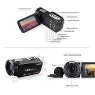 Ordro HDV-Z8 Plus Full HD 1080P Video Camera DV DVR Handheld Max 24.0MP CMOS Sensor 16x Digital Zoom Remote Control... N5