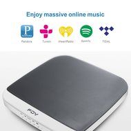 FDY Wall Mounted Home WiFi Smart App WIFI Bluetooth Workable Speaker Home Smart Wifi Stereo-White N2