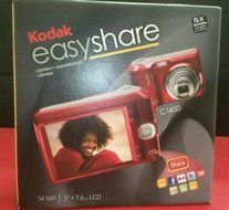 Kodak C1450 14mp Digital Camera w/ 5x Optical Zoom &ndash; Red N2