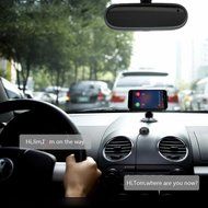 Smof Bluetooth CSR4.0 Stereo Music Receiver/Hands-Free Car Kit for Car Audio System with Knob Rotatable Adjustment... N6