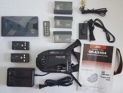 JVC Camcorder Model GR-AX404 Compact VHS-C N4
