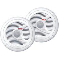 PYLE PLMR60W Hydra Series 6.5 Dual-Cone Marine Speakers (White) consumer electronics