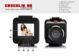 1080p Full Hd Extreme Sports Action Camera "Crocolis Hd" 1.5 Inch TFT Screen - Waterproof, 1.5 Inch Screen N9