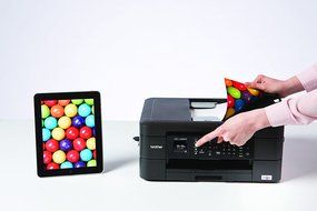 Brother MFC-J480DW - Wireless Inkjet Color All-in-One Printer w Auto Document Feeder N4